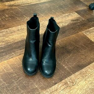 Black boots
